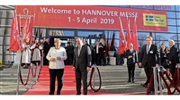 Merkel eröffnet Hannover-Messe