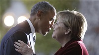 Merkel empfängt Obama