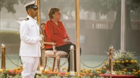 Merkel wird in Indien