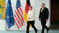 Pompeo besucht Merkel: