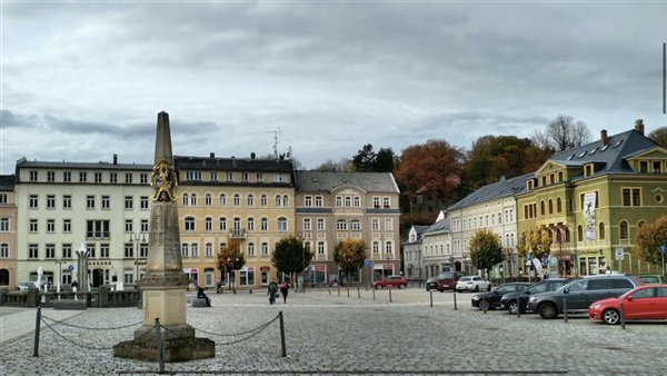 Der Marktplatz in