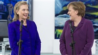 Clinton über Merkel: