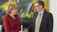 Bill Gates lobt Angela