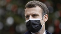 Macron positiv auf