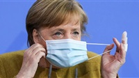 Angela Merkel mit