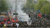 Abbruch der 1.Mai-Demo